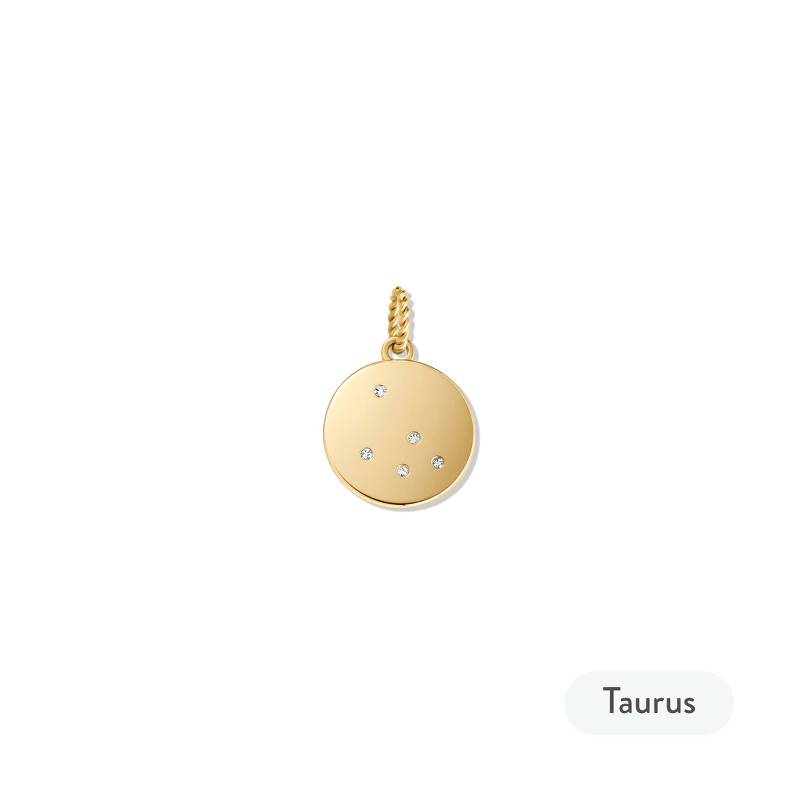 Zodiac Charm - Taurus | Gold - image 2