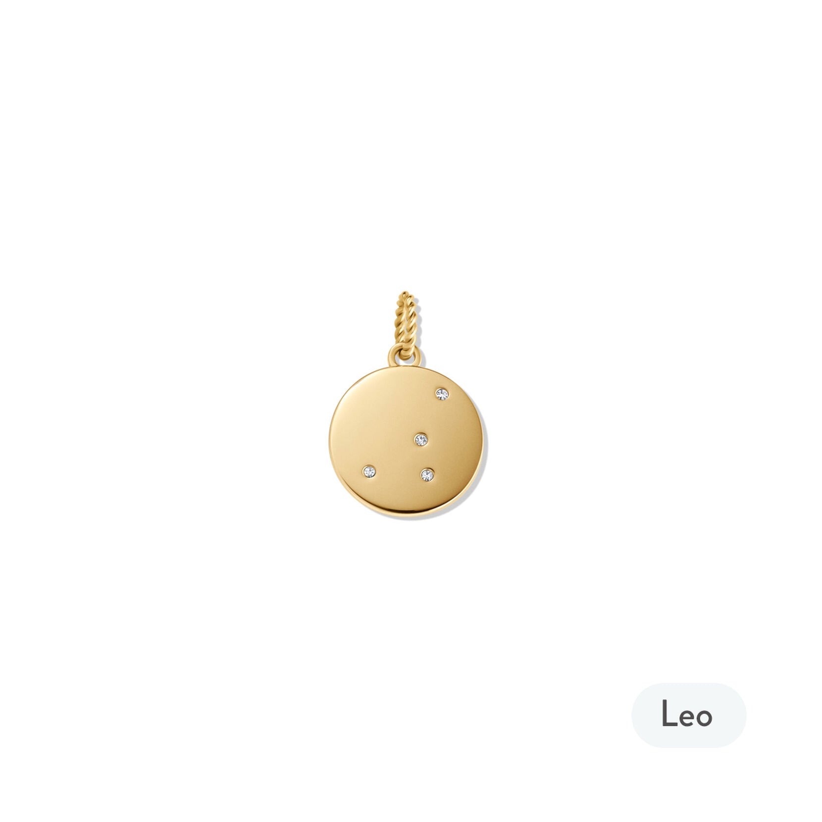 Zodiac Charm - Leo | Gold - image 2