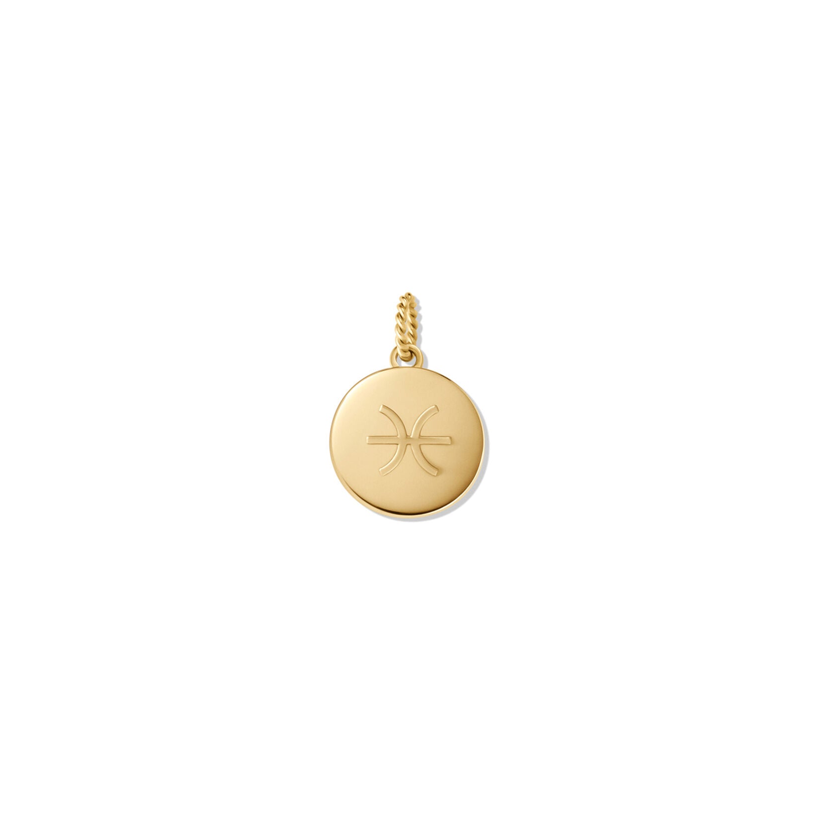 Zodiac Charm - Pisces | Gold - main image