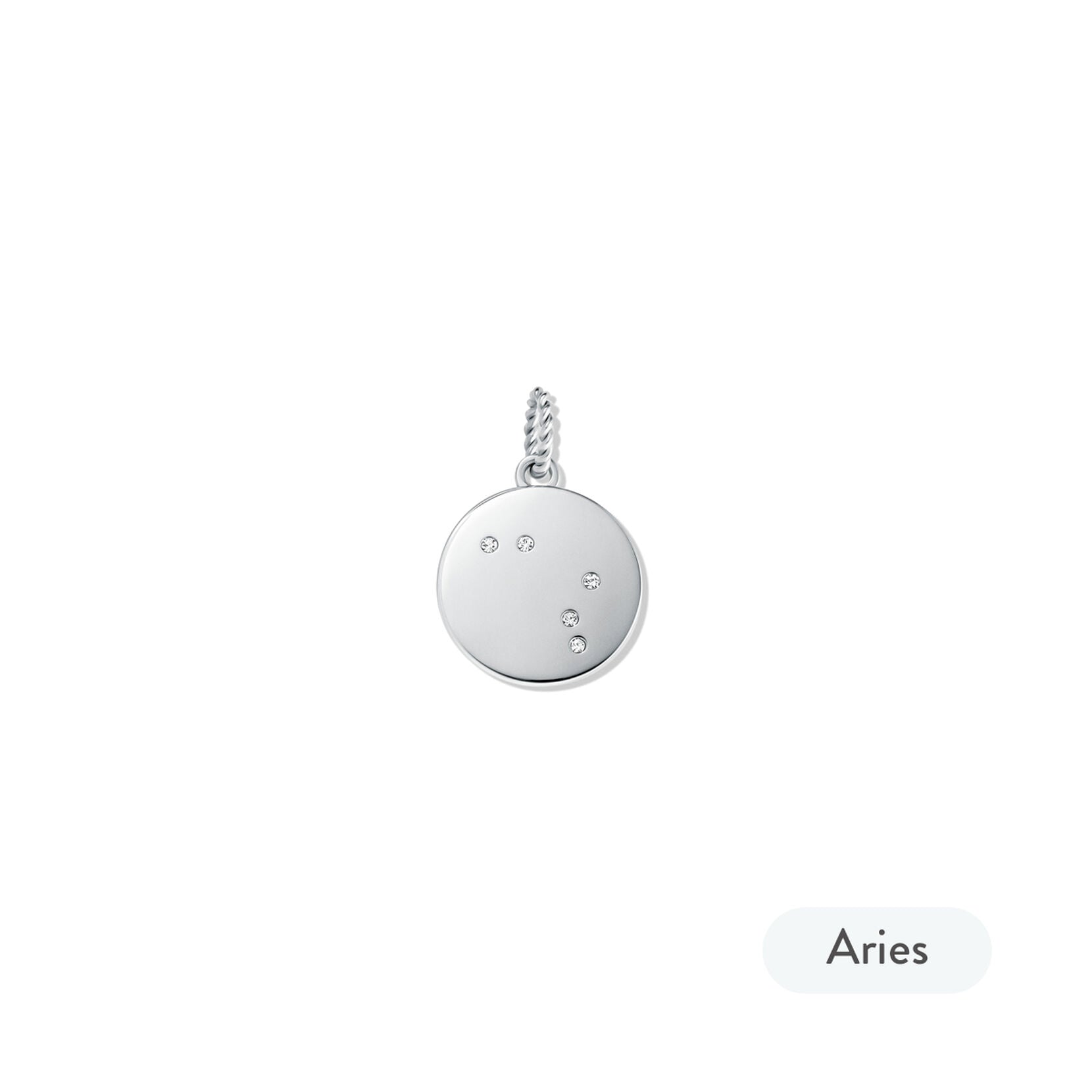 Zodiac Charm - Aries | Silver - image 2
