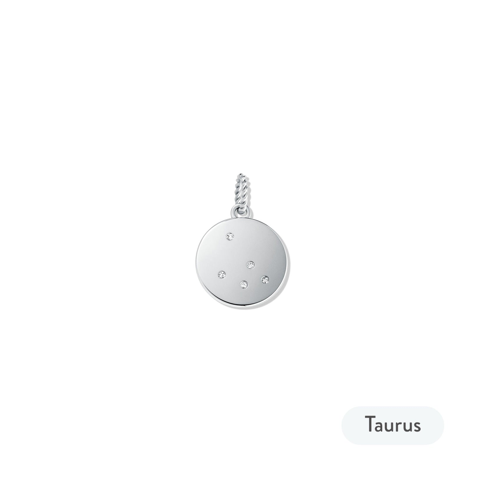 Zodiac Charm - Taurus | Silver - image 2