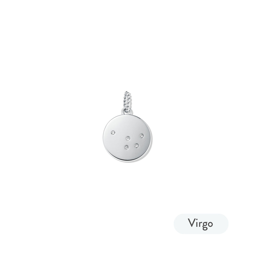 Zodiac Charm - Virgo | Silver - image 2