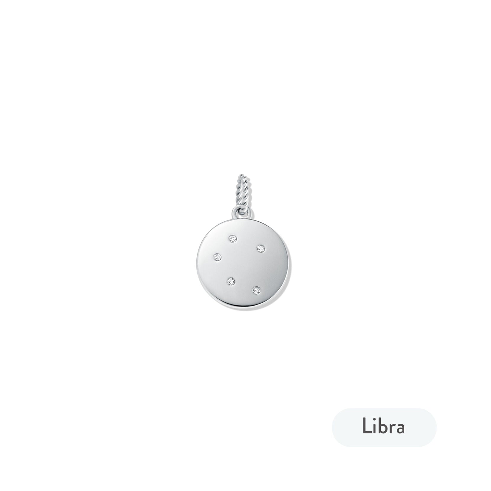 Zodiac Charm - Libra | Silver - image 2