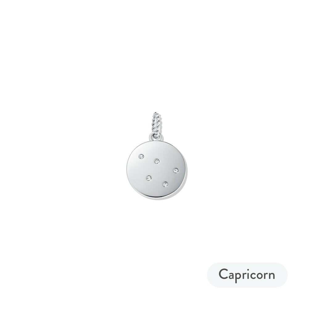 Zodiac Charm - Capricorn | Silver - image 2