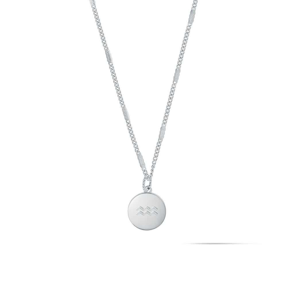 Zodiac Charm - Aquarius | Silver - image 3