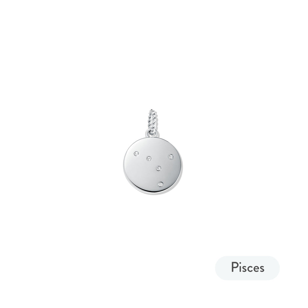 Zodiac Charm - Pisces | Silver - image 2