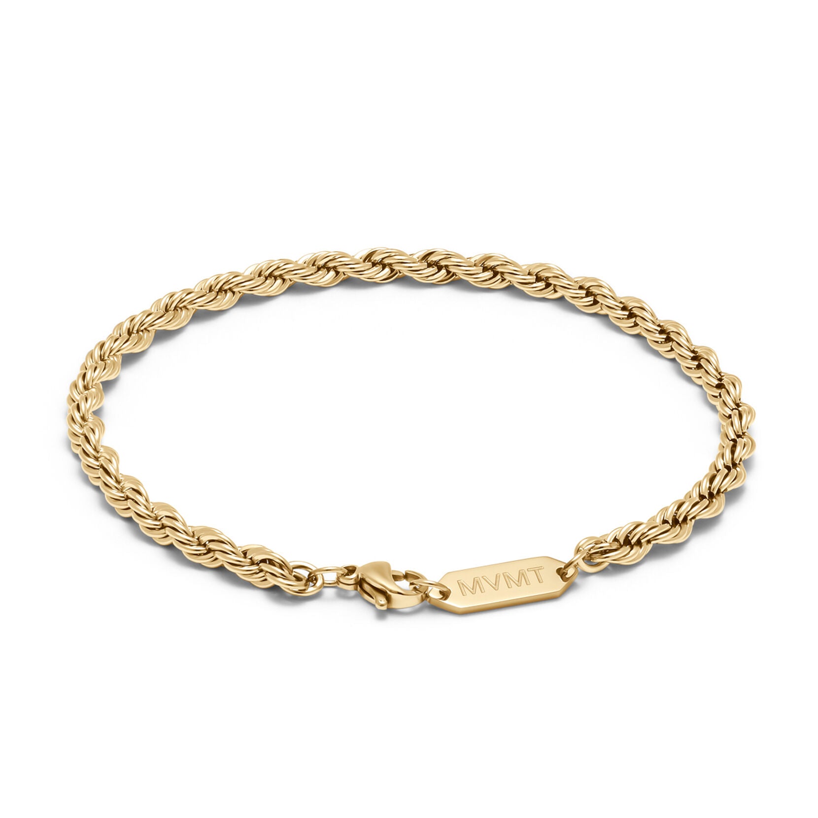 Rope Chain Bracelet - 3.9MM | Gold - image 2