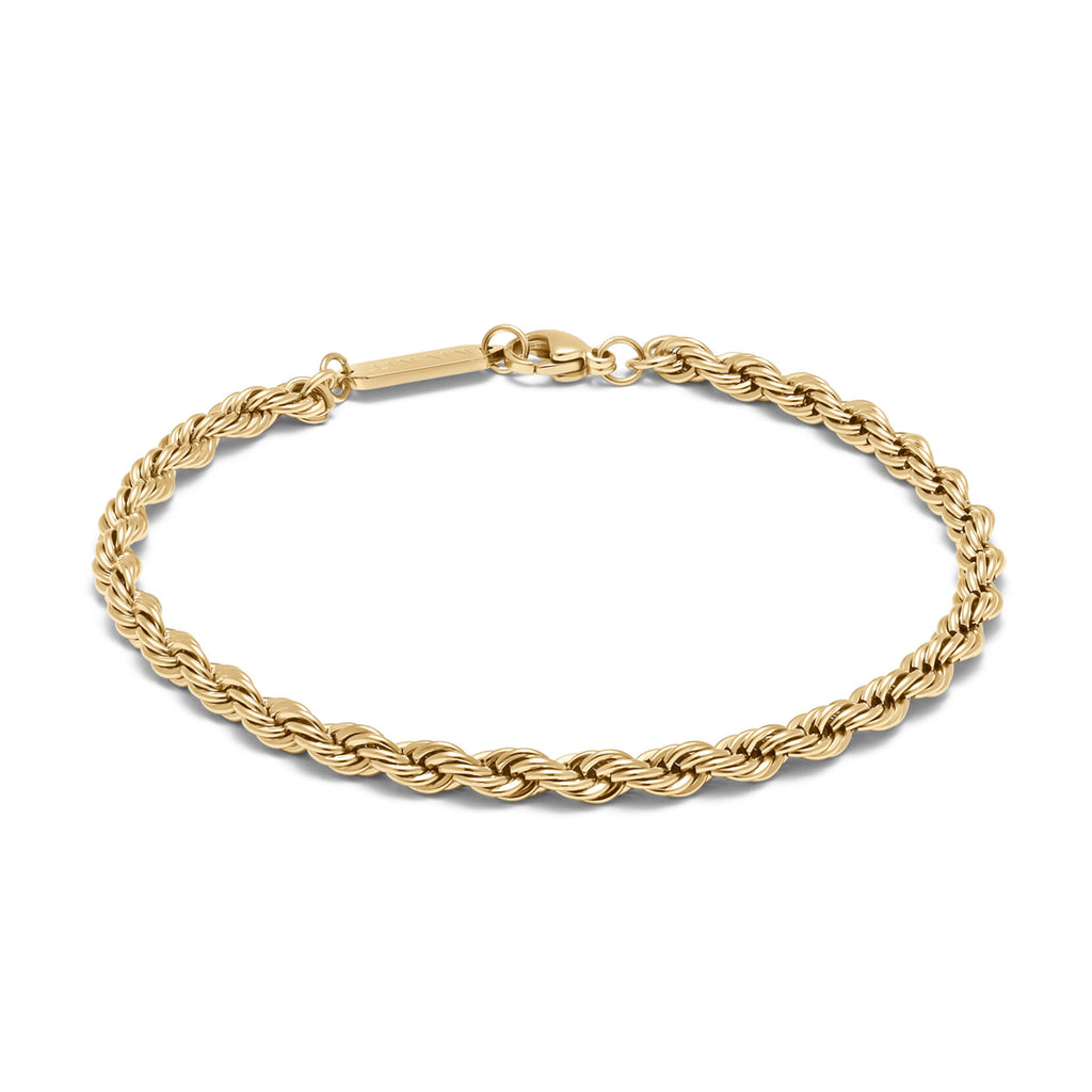 Rope Chain Bracelet - 3.9MM | Gold - main image