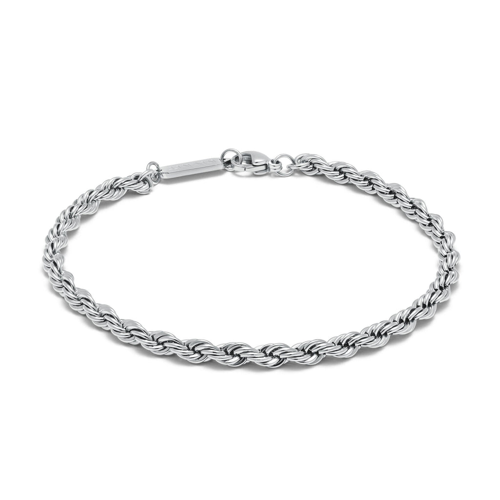 Rope Chain Bracelet - 3.9MM | Silver - main image