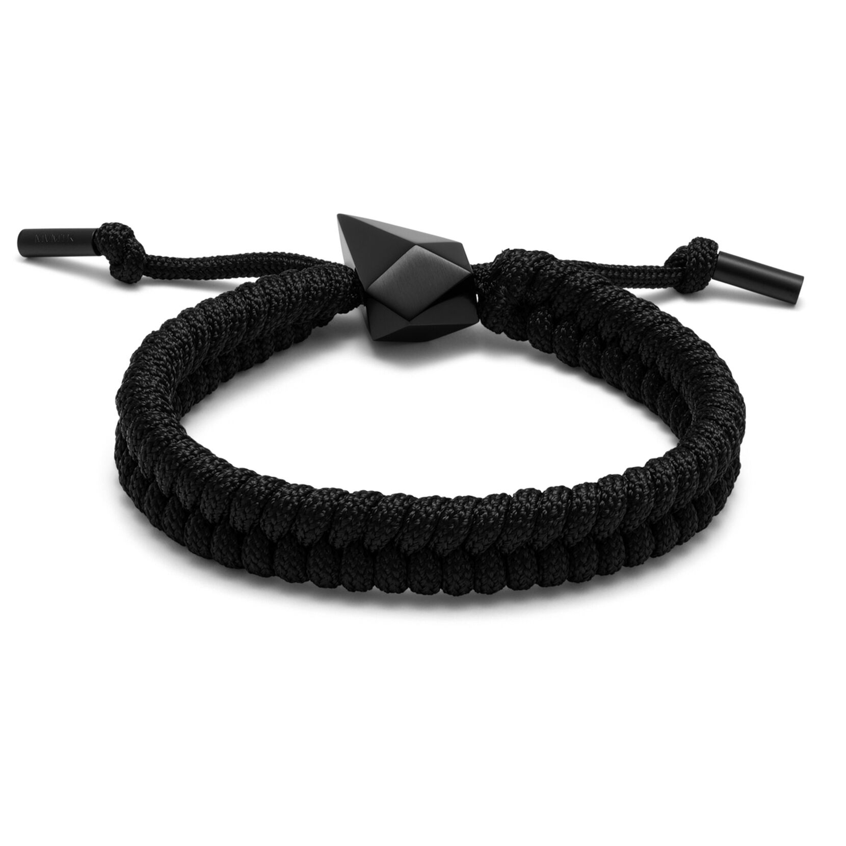 Sculpted Shark Tooth Pendant Bracelet | Black - image 2
