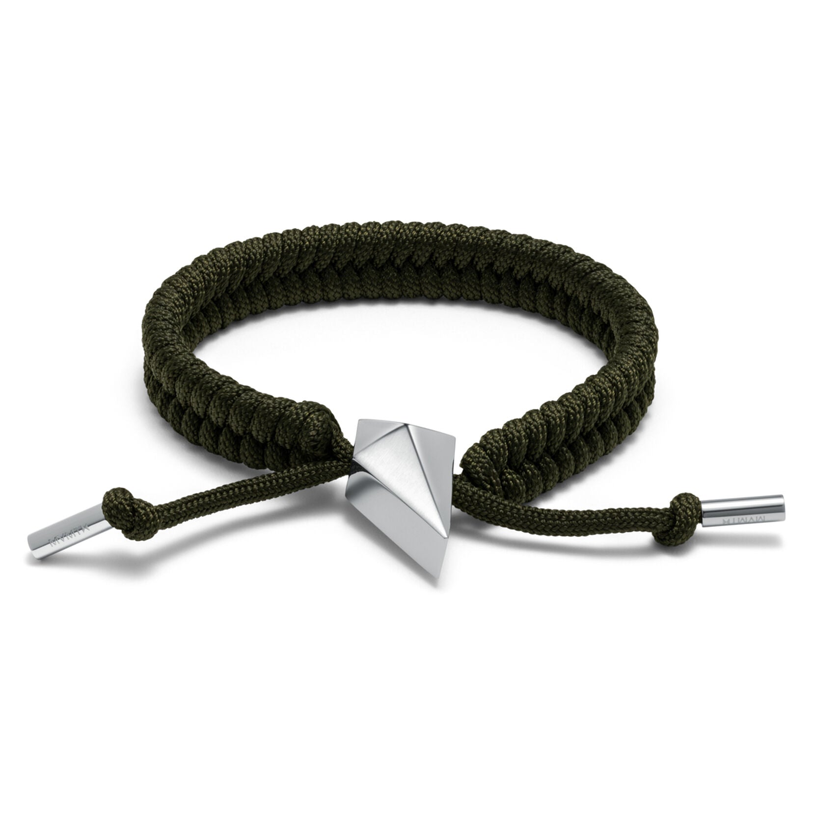Sculpted Shark Tooth Pendant Bracelet | Green - main image