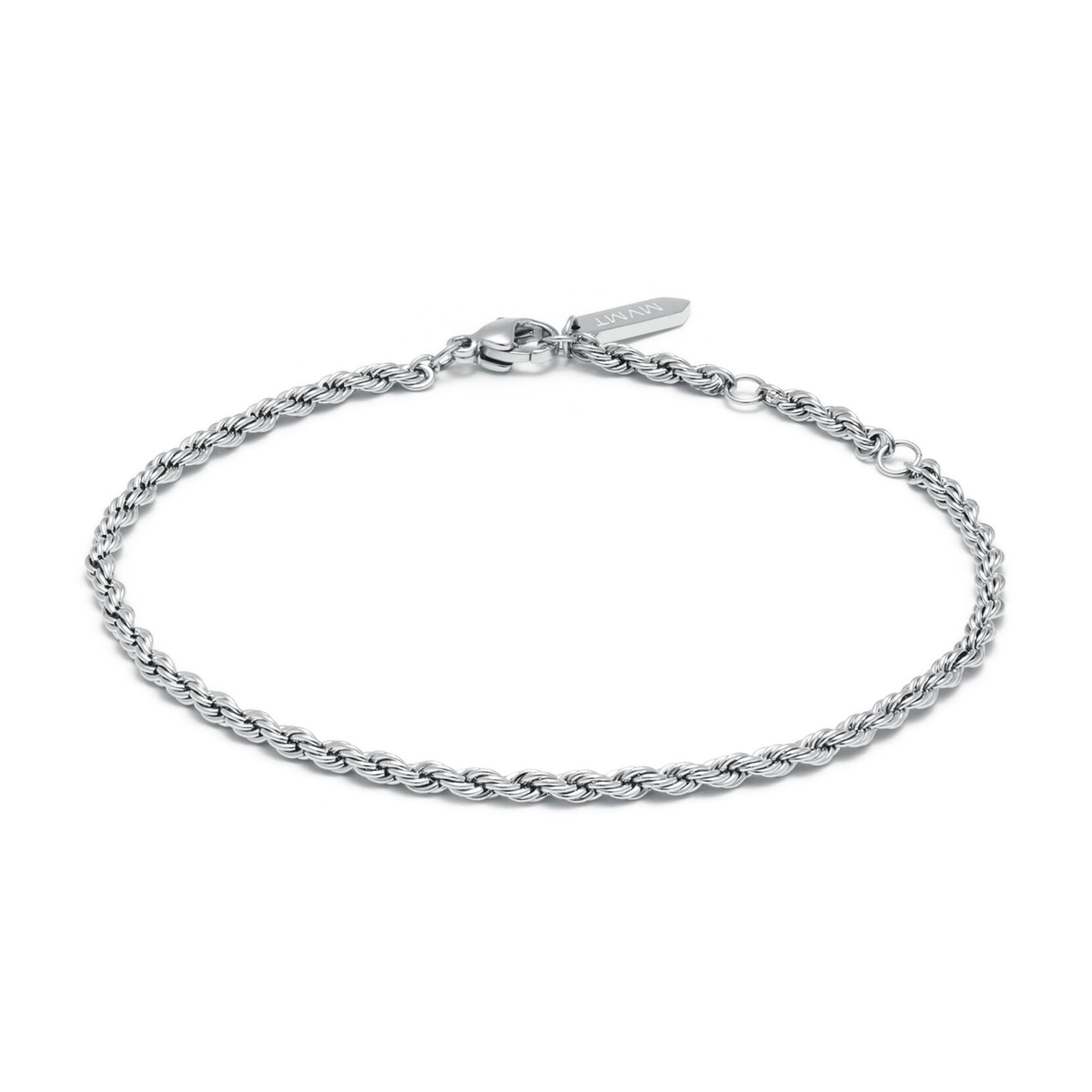 Rope Chain Bracelet - 2.4MM | Silver - main image