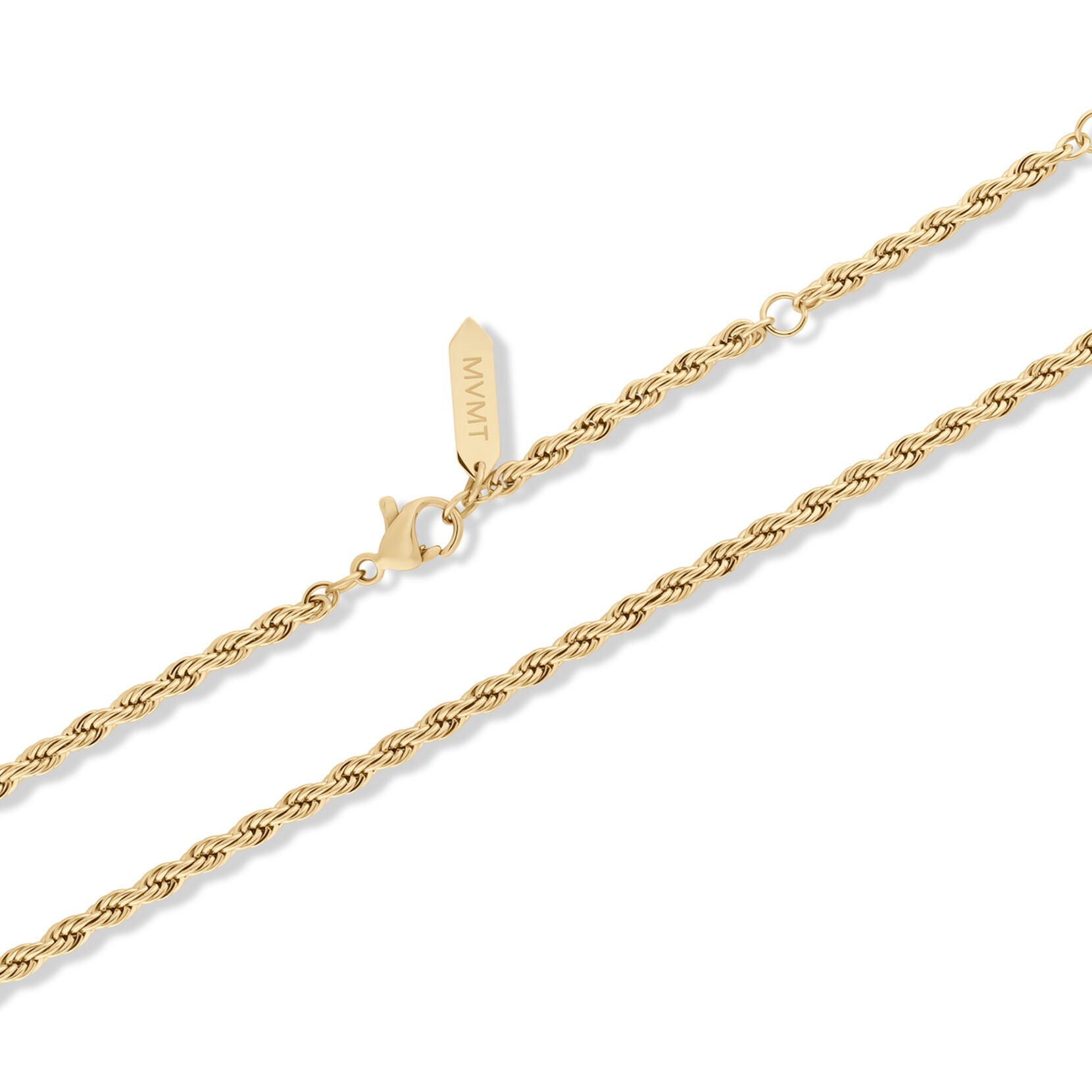 Rope Chain Necklace - 2.4MM | Gold - image 3