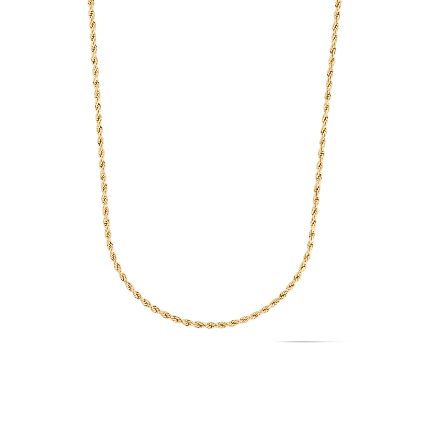 Rope Chain Necklace - 2.4MM | Gold - main image