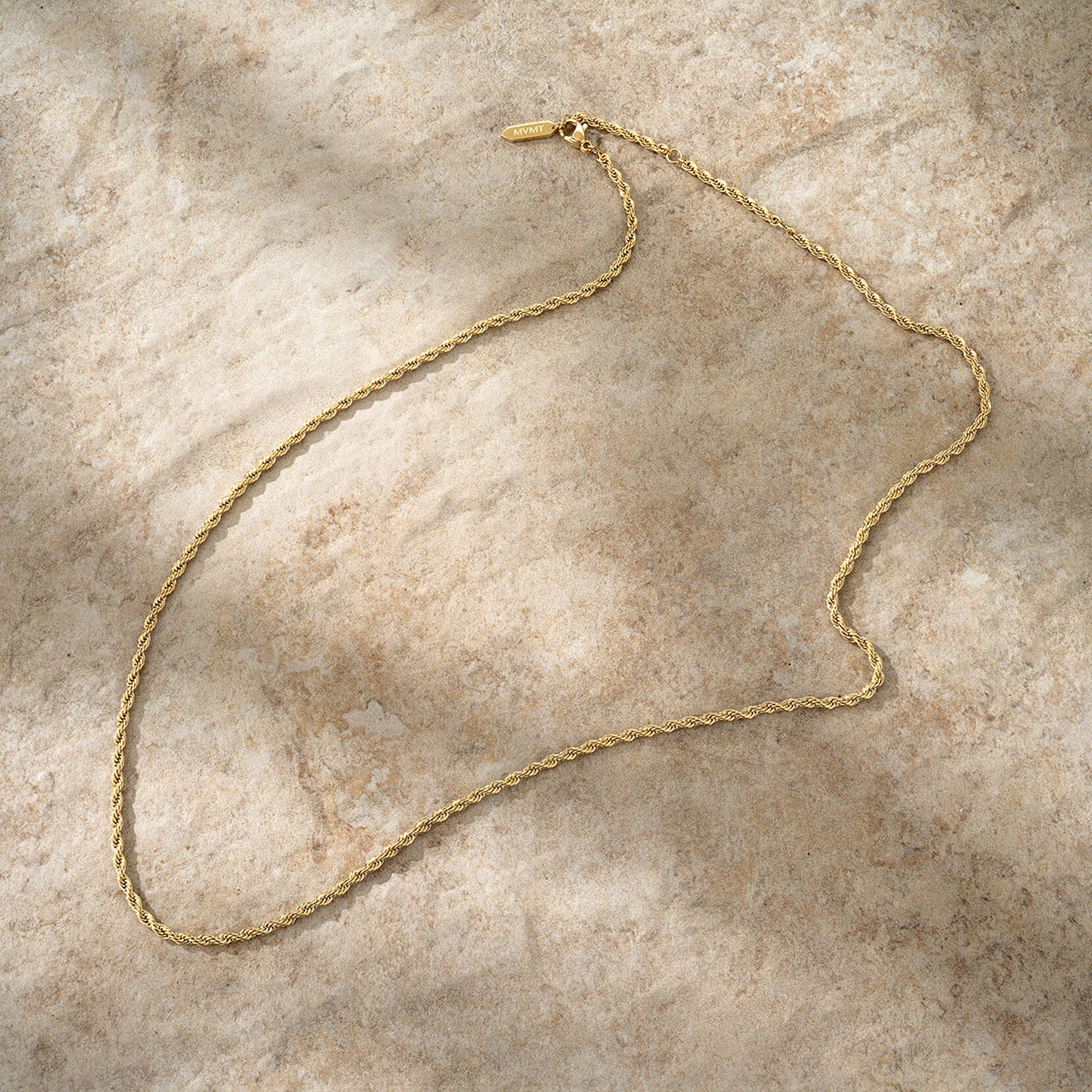 Rope Chain Necklace - 2.4MM | Gold - image 5