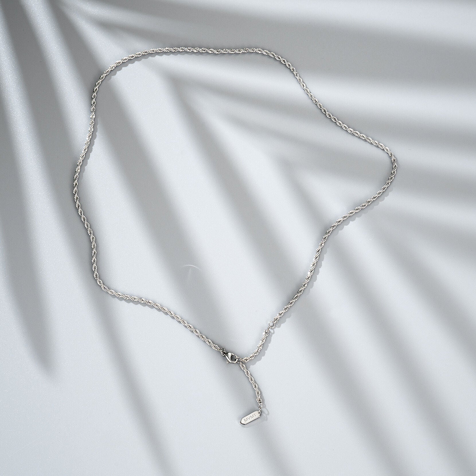 Rope Chain Necklace - 2.4MM | Silver - image 4