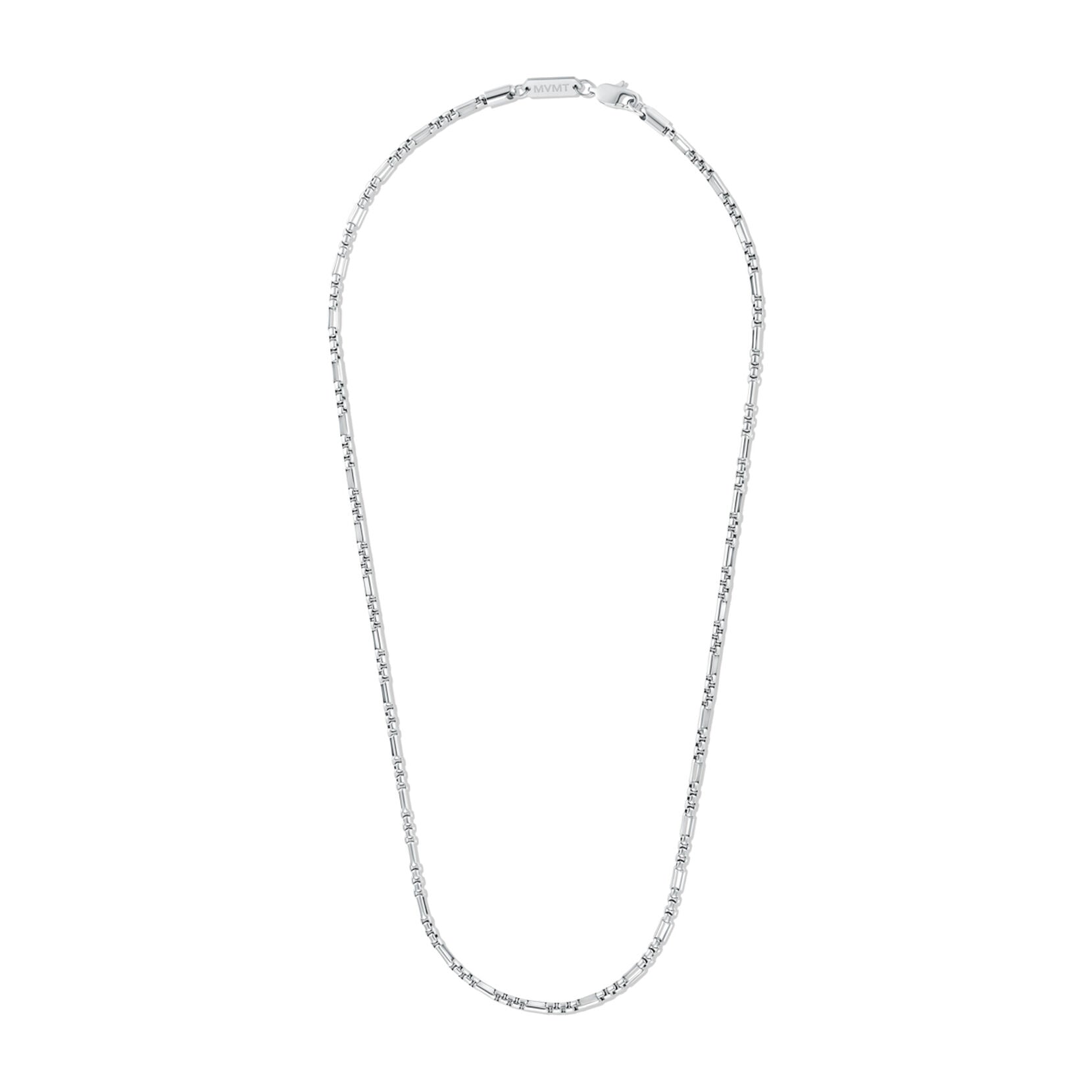 Figaro Box Chain Necklace | Silver - image 2