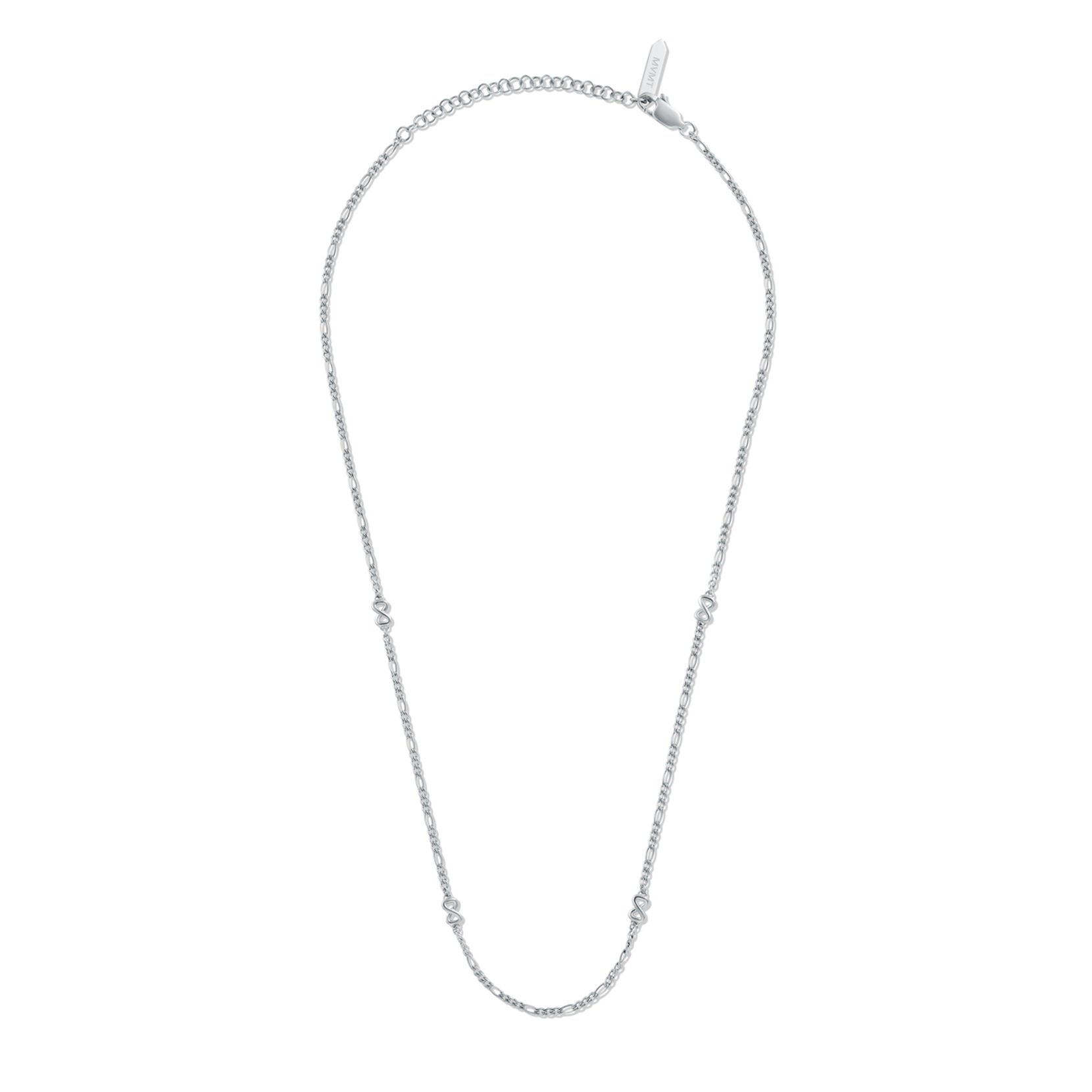 Figaro Chain Necklace - 1.8MM | Silver - image 2