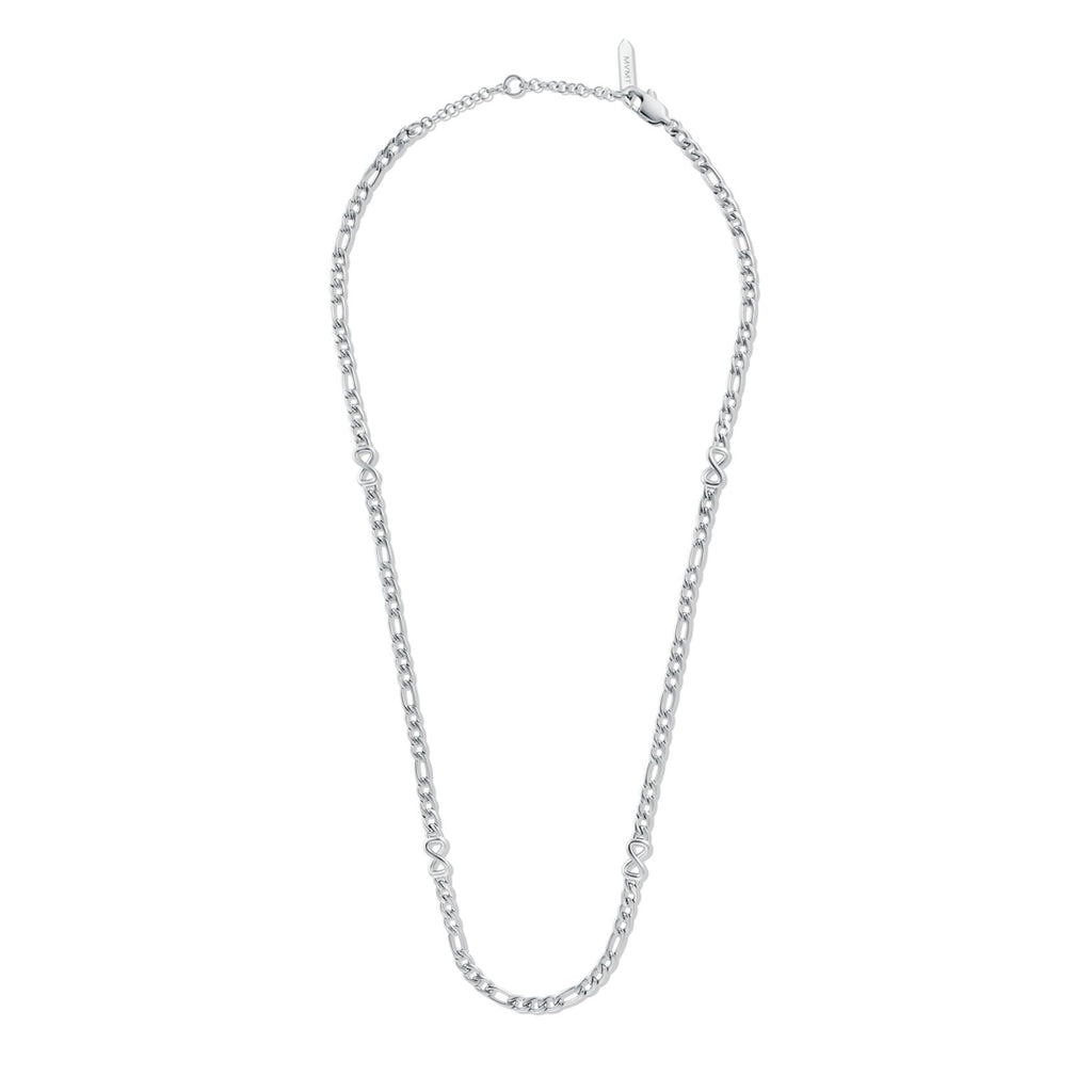 Figaro Chain Necklace - 3.8MM | Silver - image 2