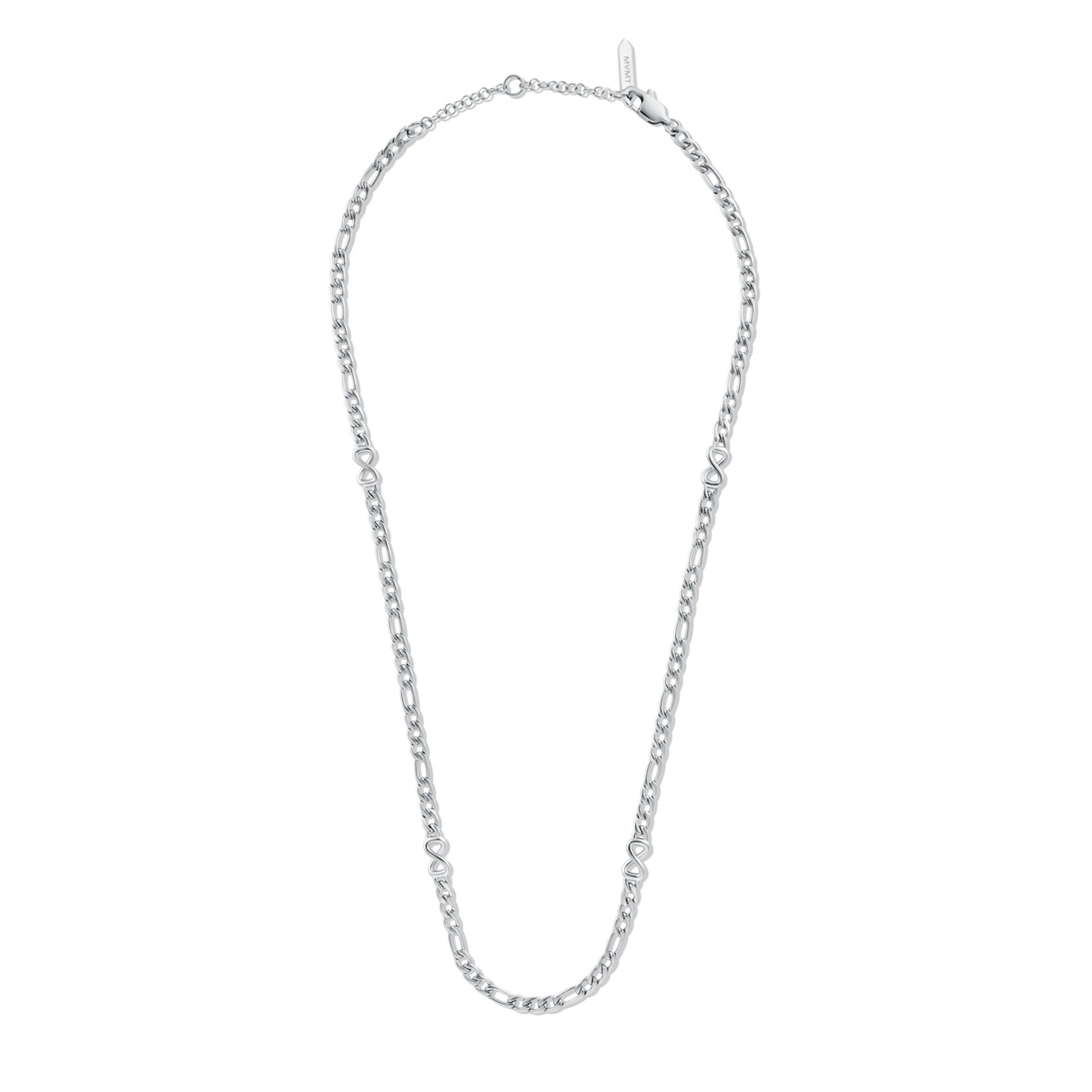 Figaro Chain Necklace - 3.8MM | Silver - image 2