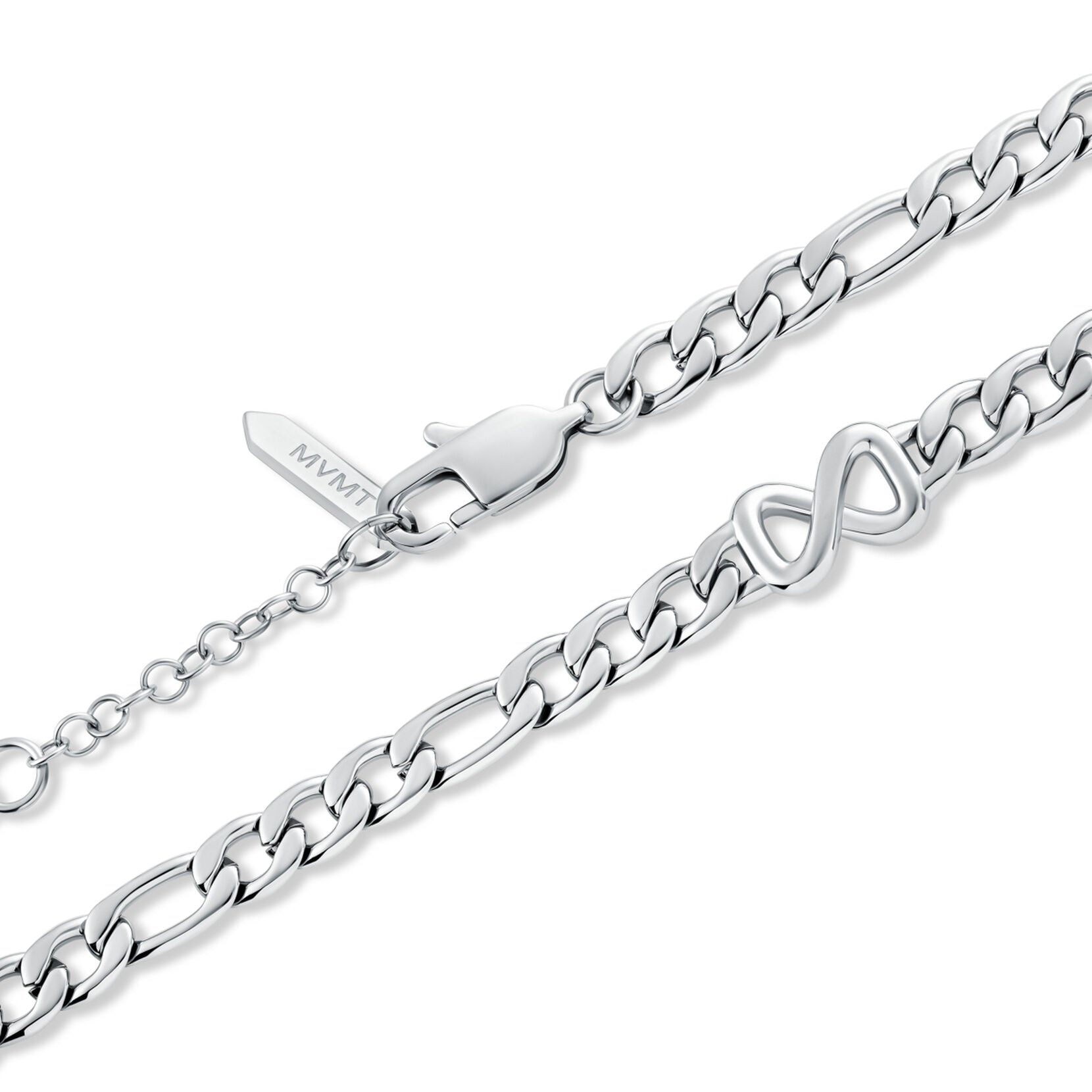 Figaro Chain Necklace - 5.3MM | Silver - image 3