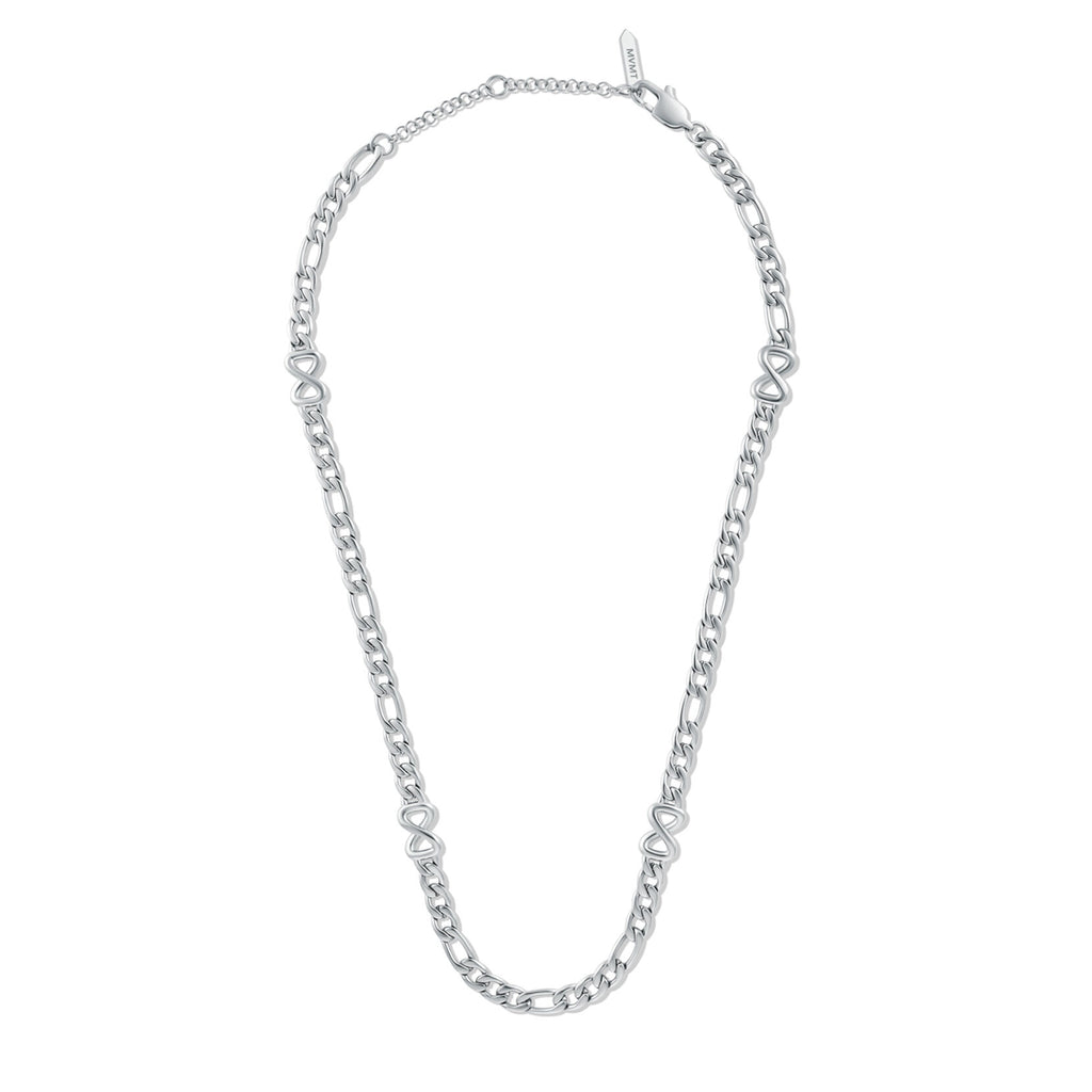 Figaro Chain Necklace - 5.3MM | Silver - image 2