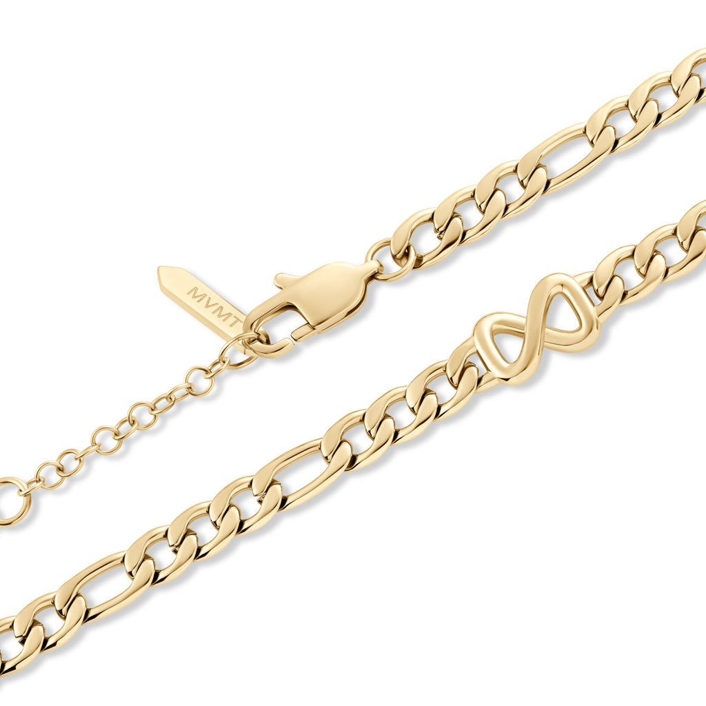 Figaro Chain Necklace - 5.3MM | Gold - image 4