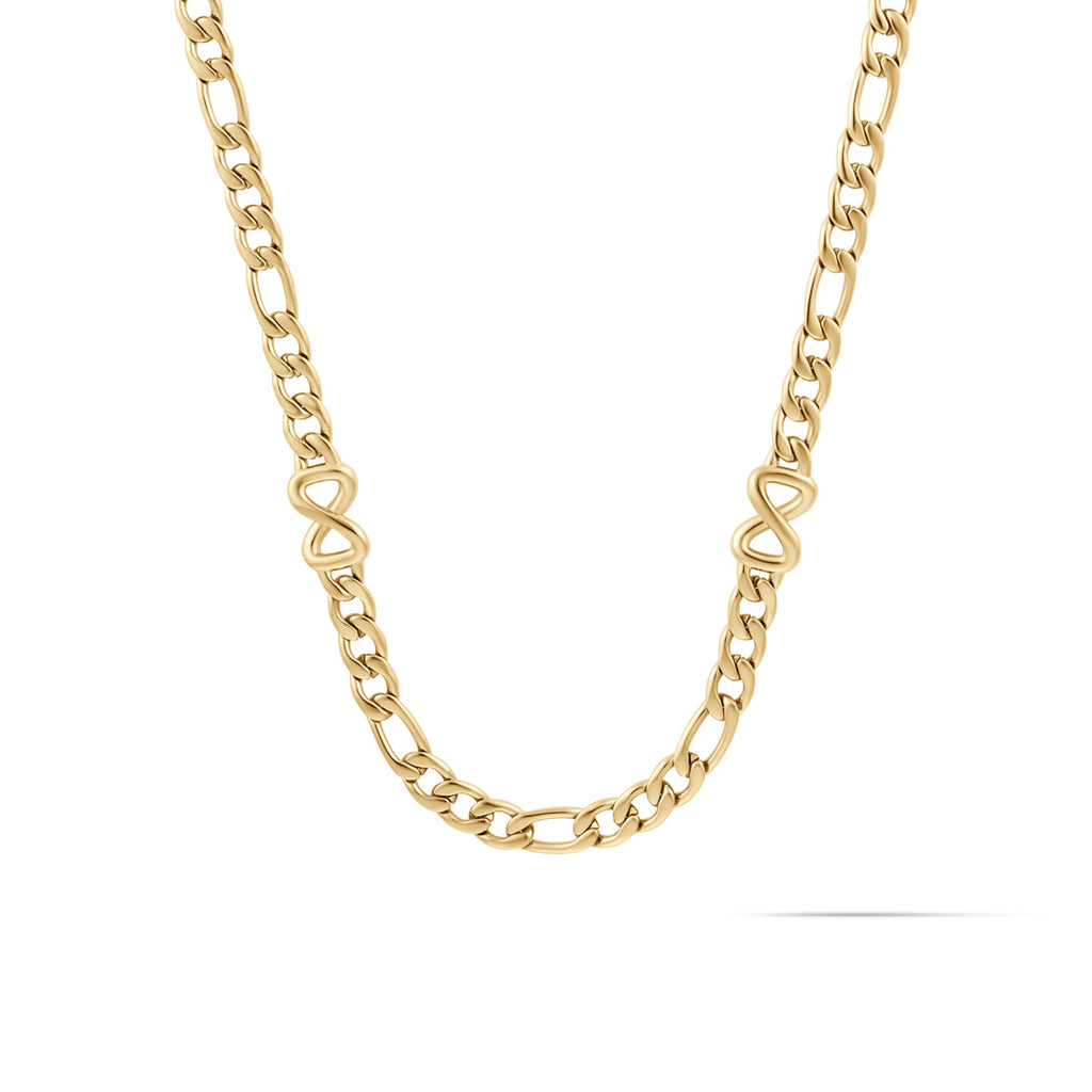 Figaro Chain Necklace - 5.3MM | Gold - main image