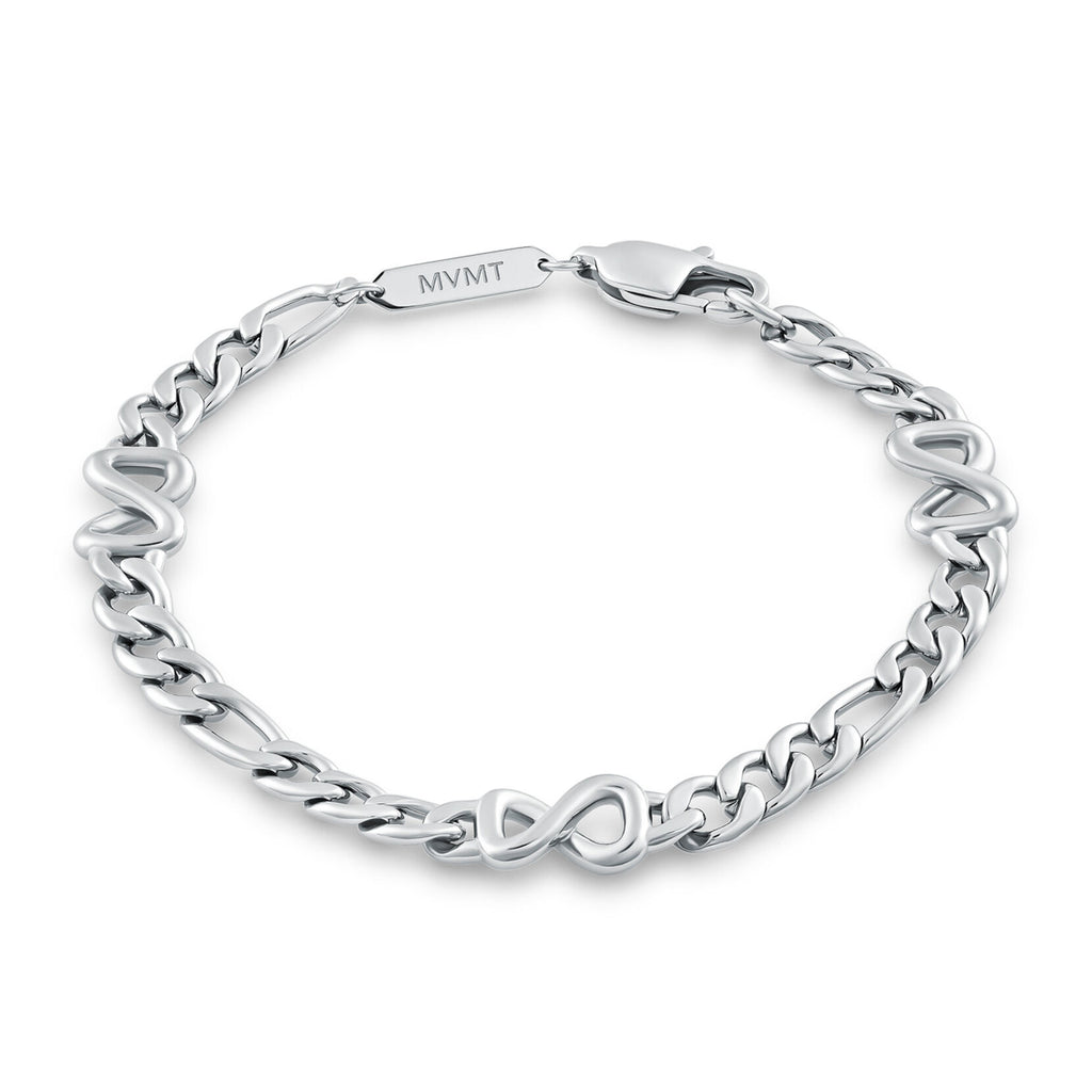 Figaro Chain Bracelet - 5.3MM | Silver - main image