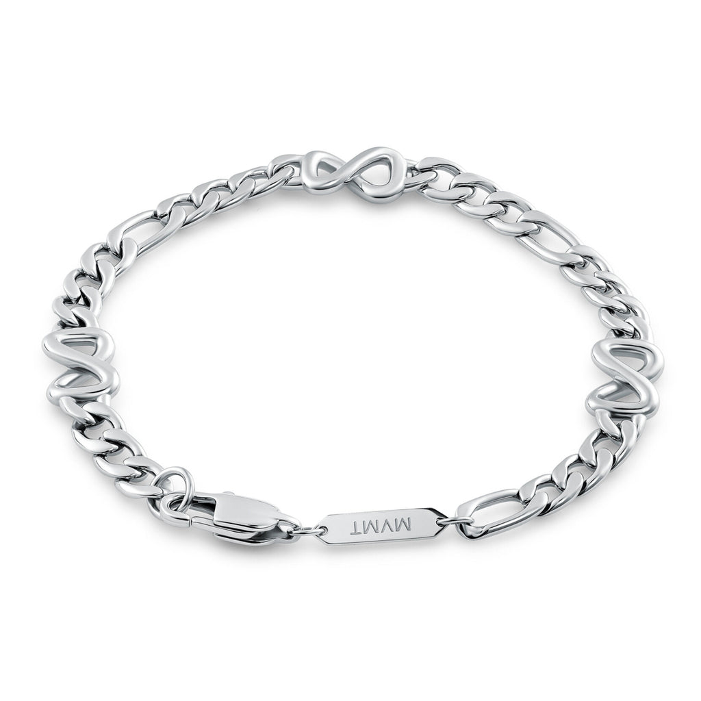 Figaro Chain Bracelet - 5.3MM | Silver - image 2