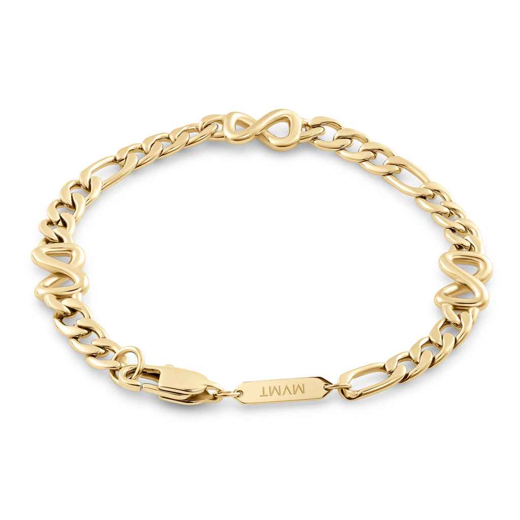 Figaro Chain Bracelet - 5.3MM | Gold - image 2
