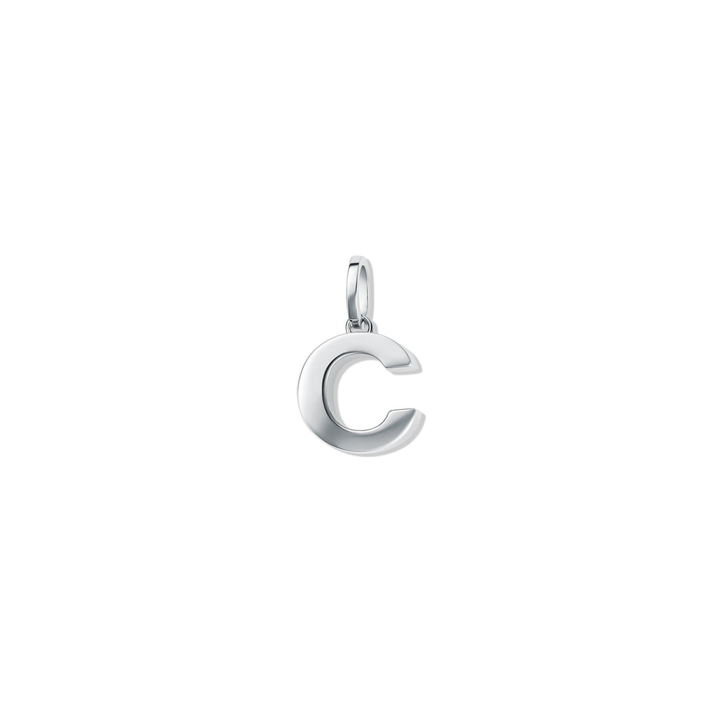Alphabet Charm - C | Silver - main image