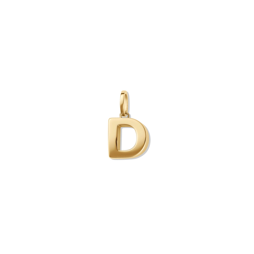 Alphabet Charm - D | Gold - main image