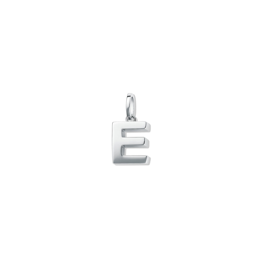Alphabet Charm - E | Silver - main image