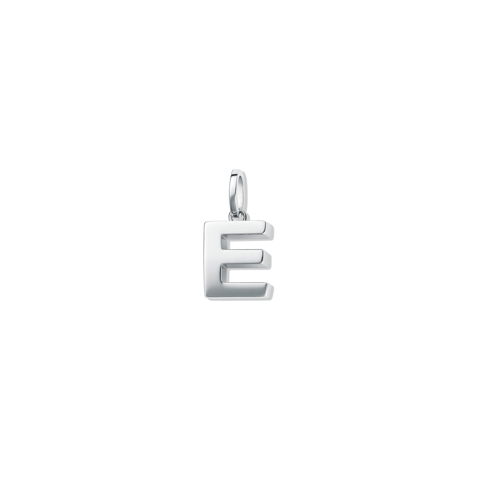 Alphabet Charm - E | Silver - main image