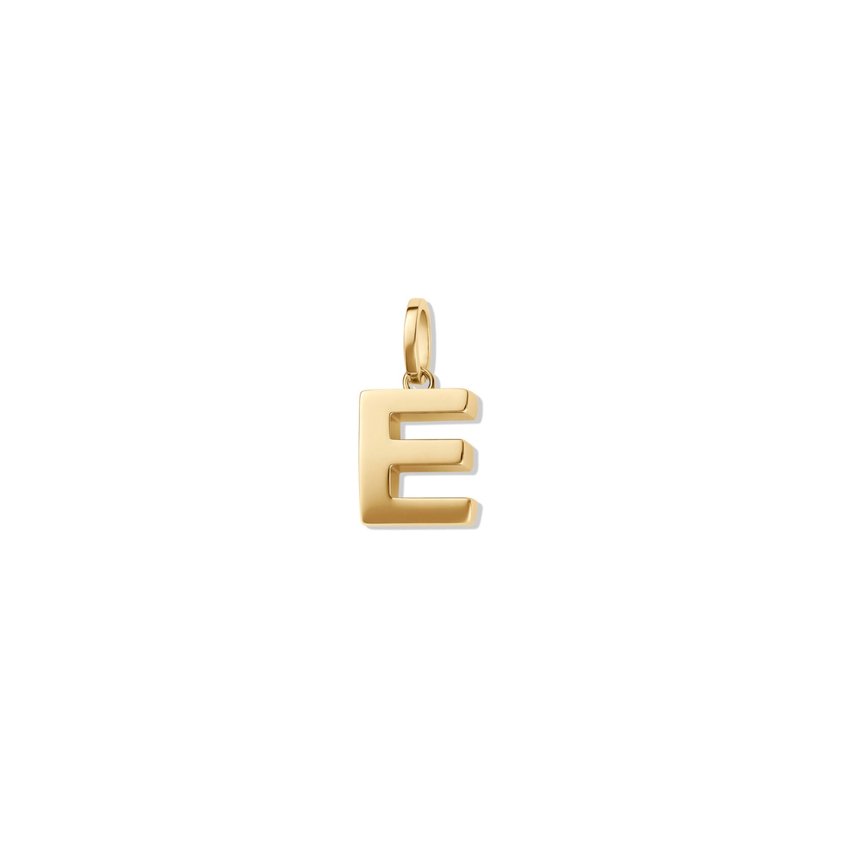 Alphabet Charm - E | Gold - main image