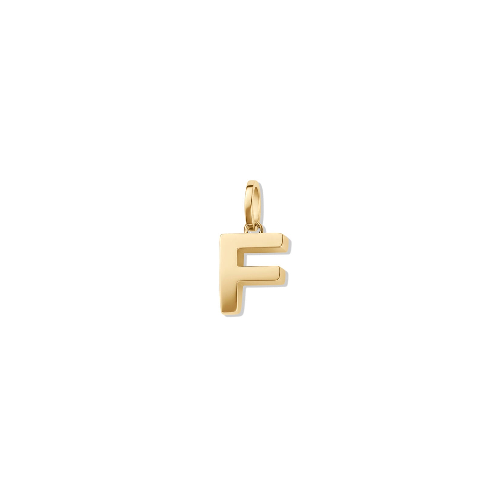 Alphabet Charm - F | Gold - main image