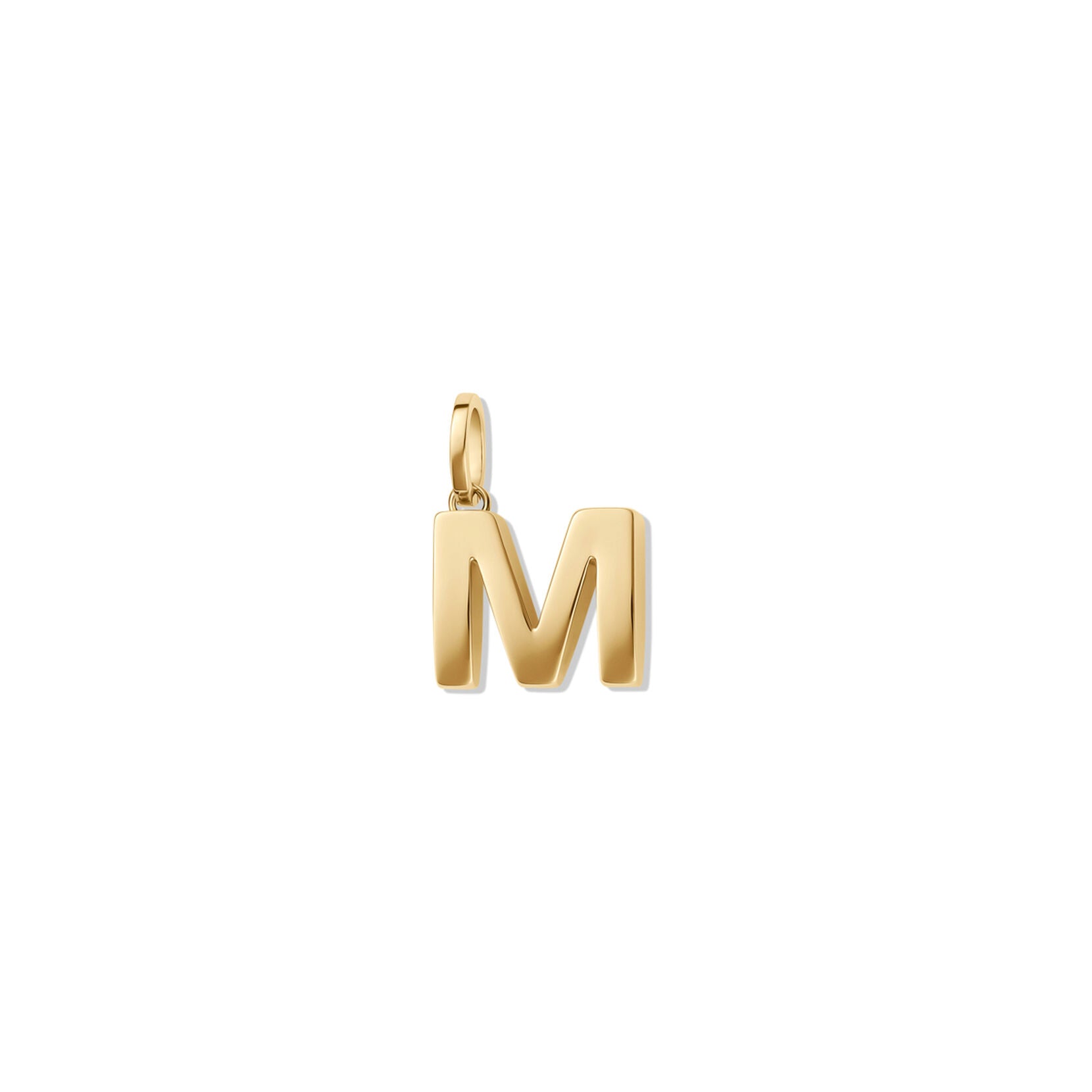 Alphabet Charm - M | Gold - main image