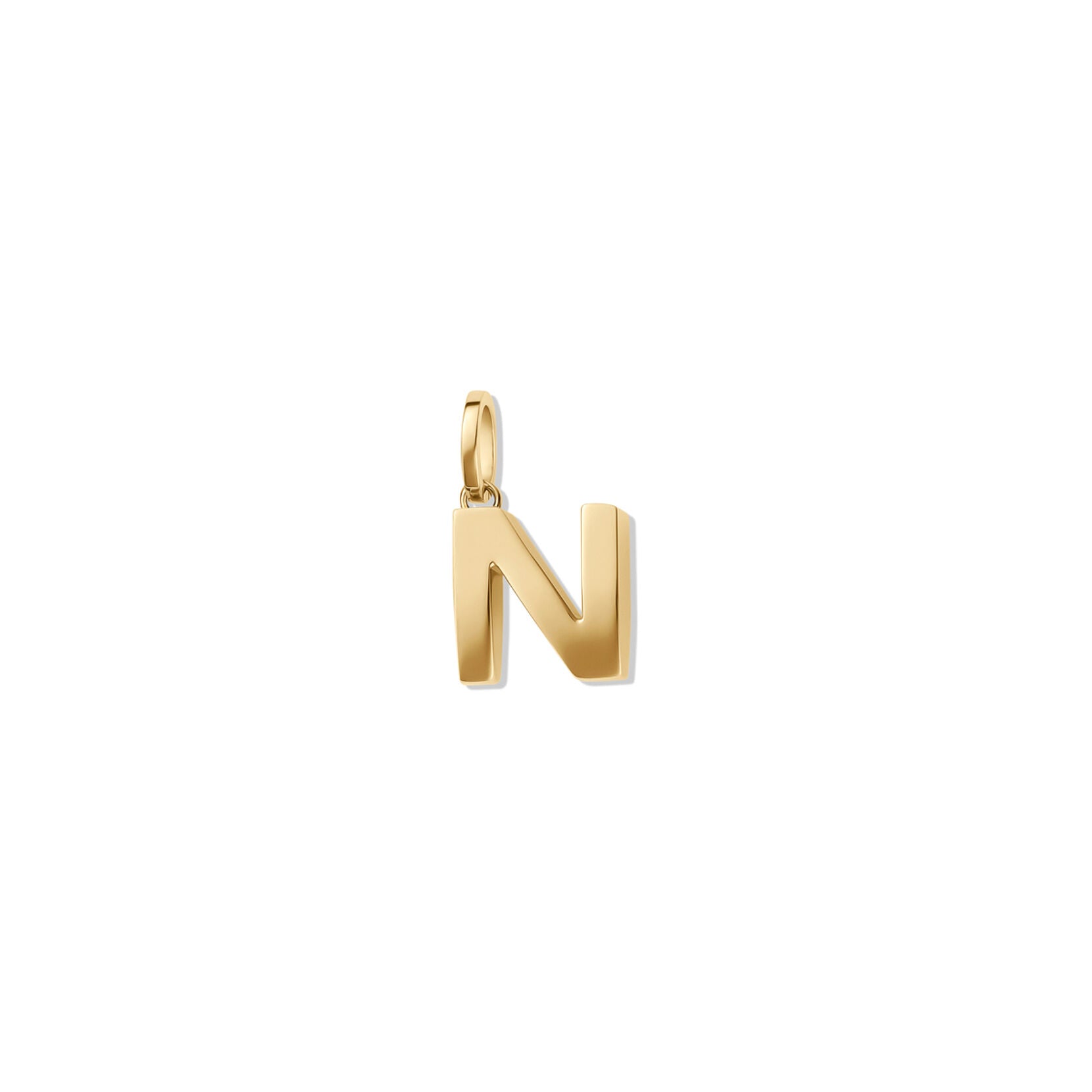 Alphabet Charm - N | Gold - main image