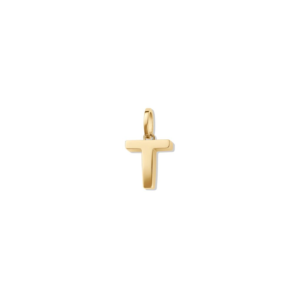 Alphabet Charm - T | Gold - main image