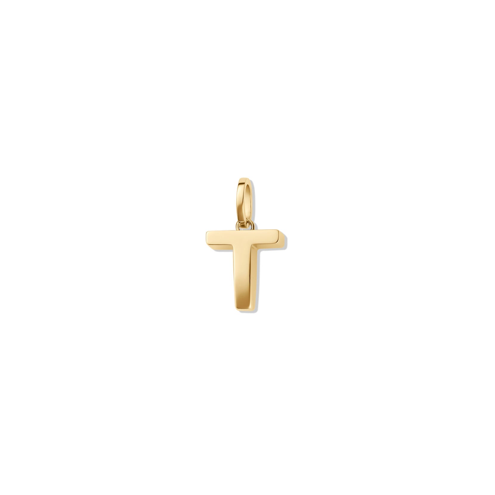 Alphabet Charm - T | Gold - main image