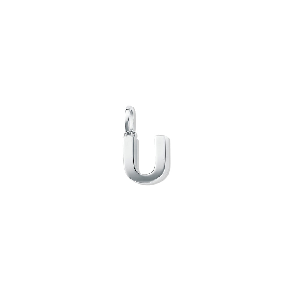 Alphabet Charm - U | Silver - main image