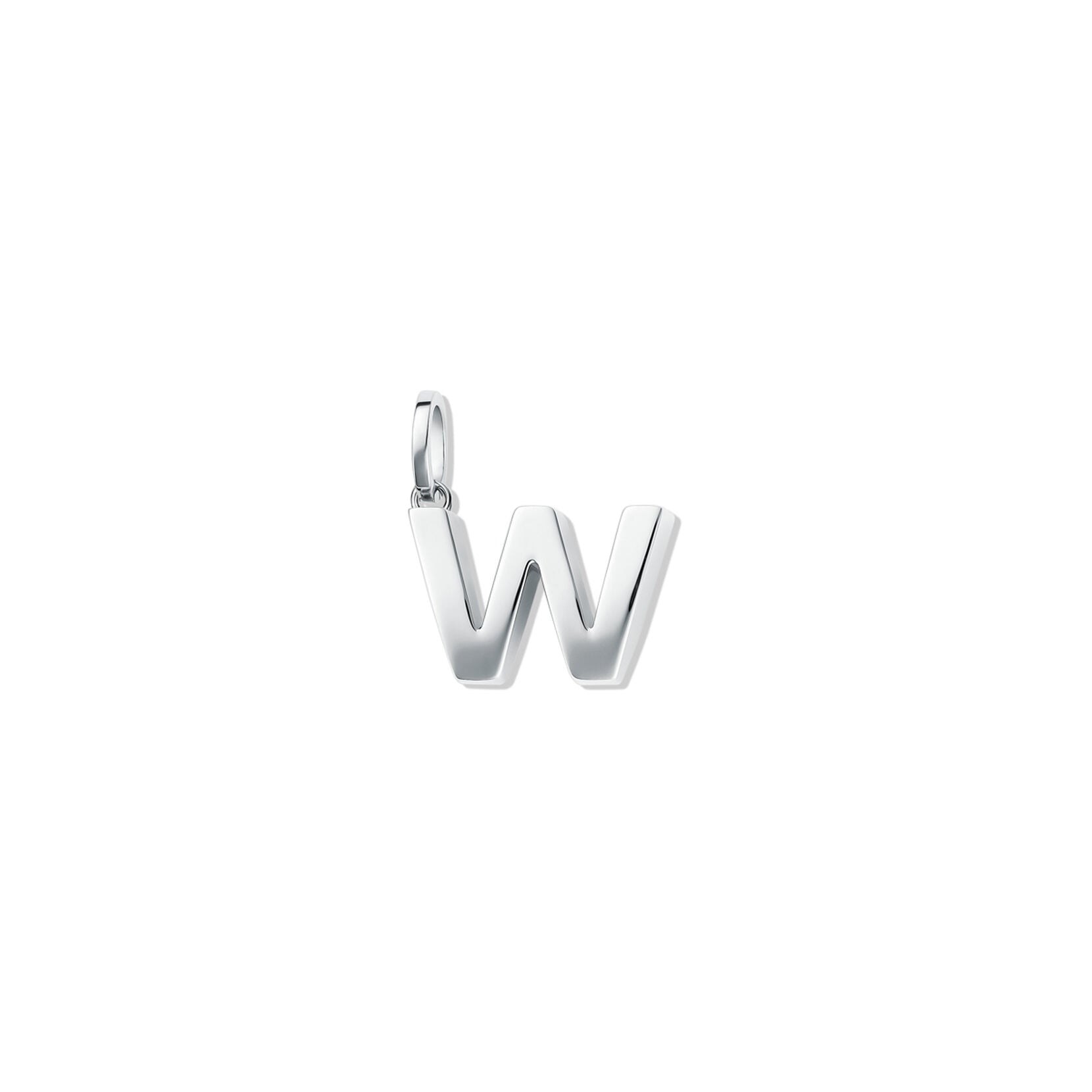 Alphabet Charm - W | Silver - main image
