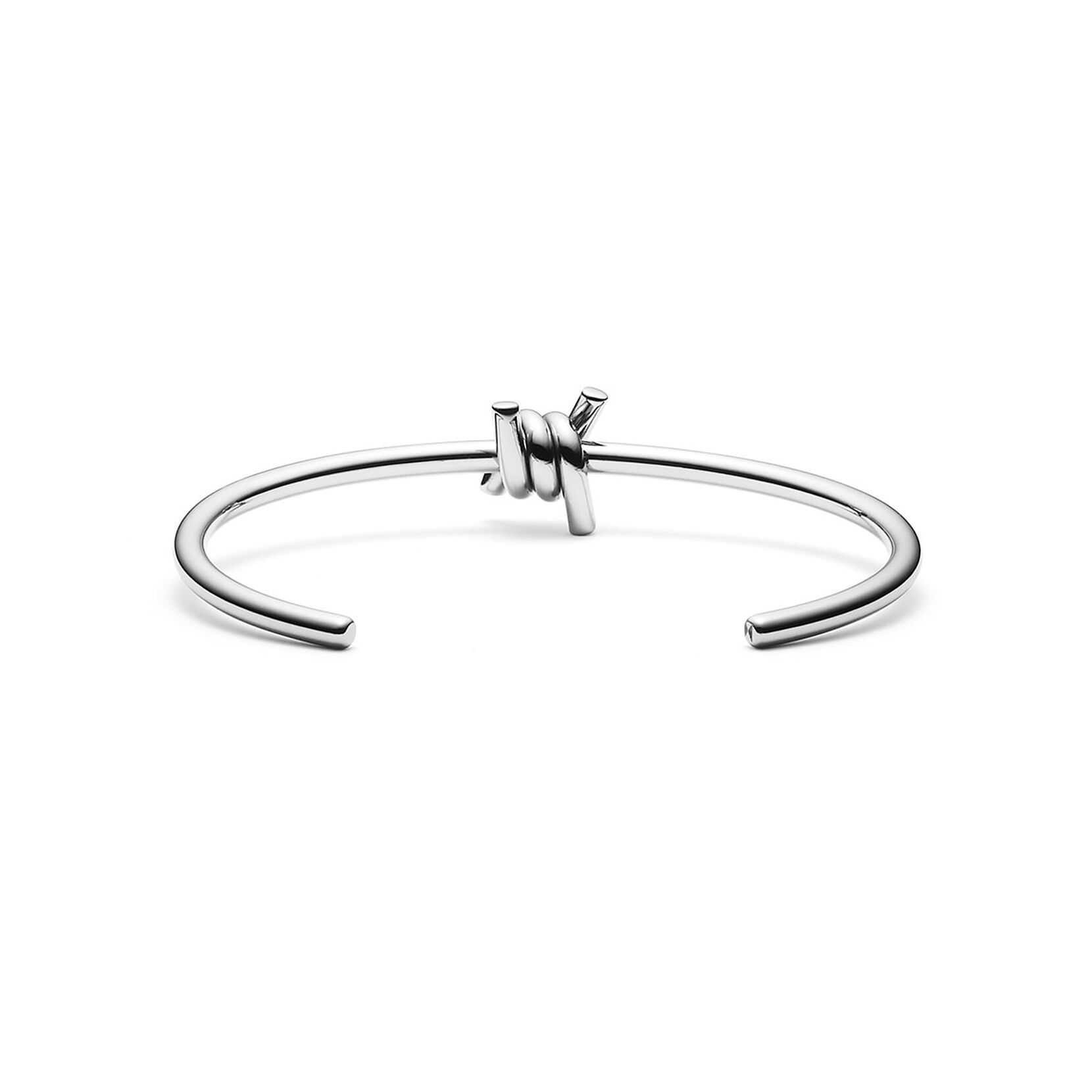 Single Barbed Cuff | Silver - image 2
