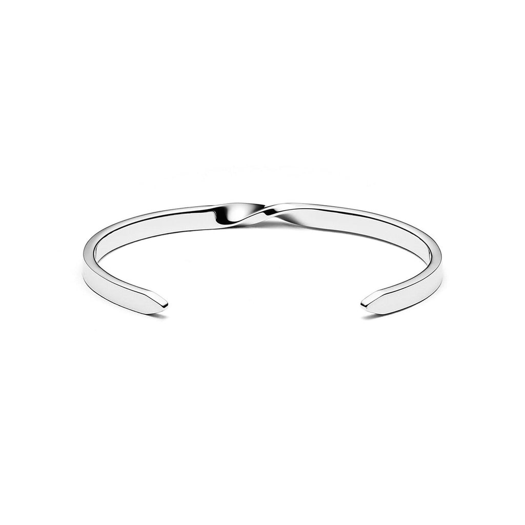 Twist Cuff Women's Bracelet | Silver - image 2