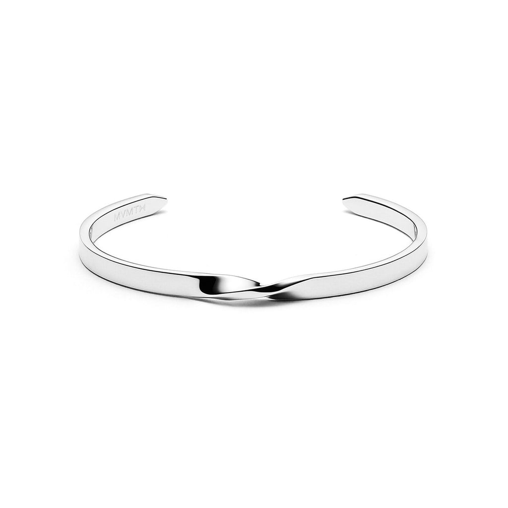 Twist Cuff Women's Bracelet | Silver - main image