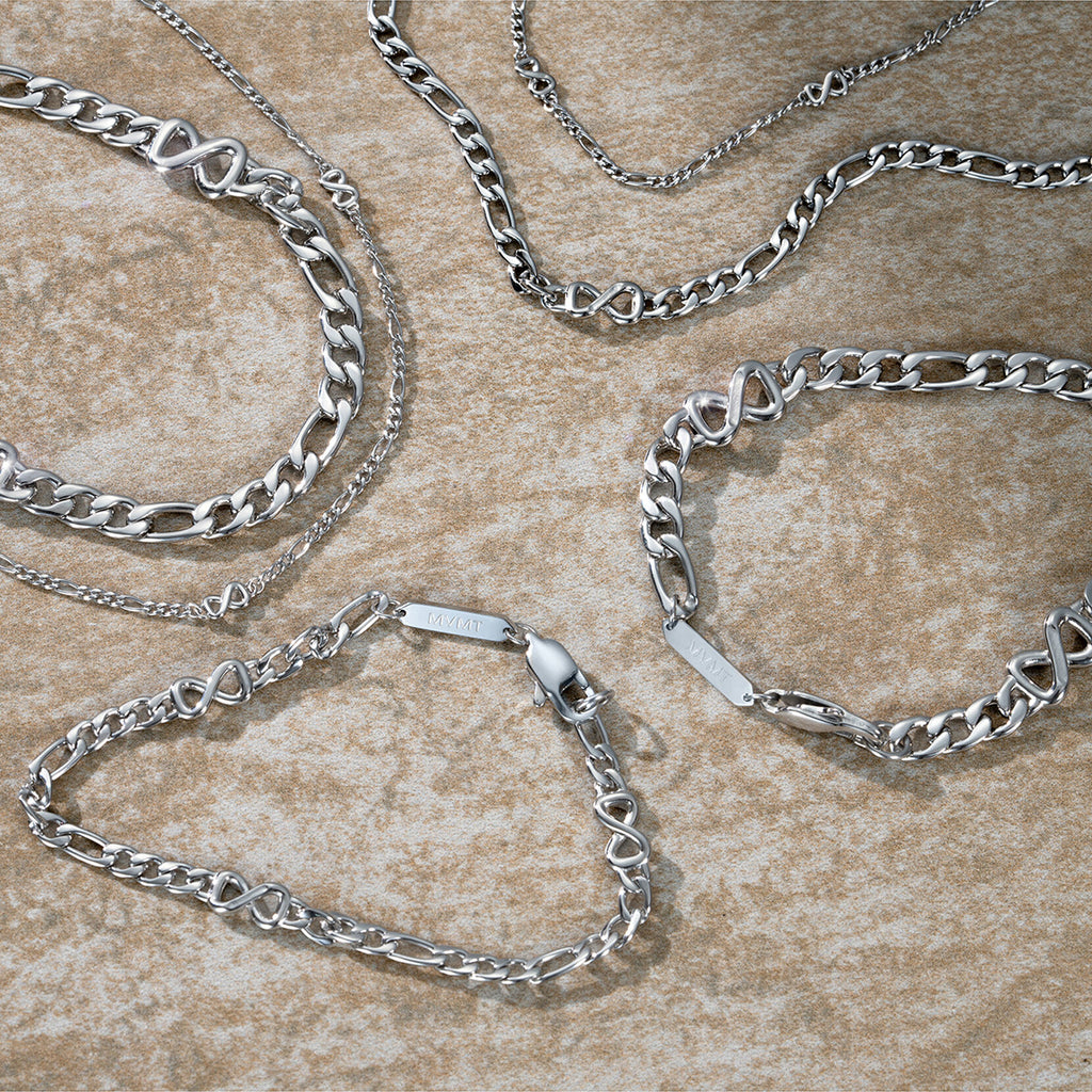 Figaro Chain Necklace - 5.3MM | Silver - image 4